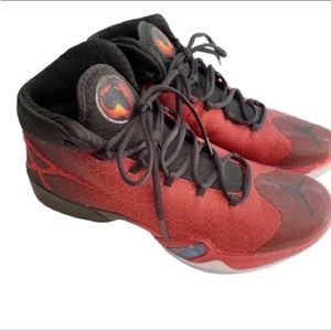 NIKE AIR JORDAN XXX Colorway XXX Gym/Gym Red-Black Rare 2016 HTF Collectible